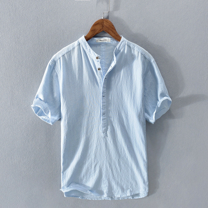 DAMIAN | Cotton-Linen Shirt