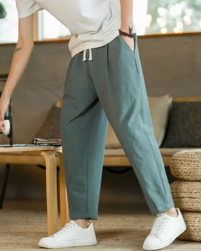 JACOB | Cancun Cotton Pantalon