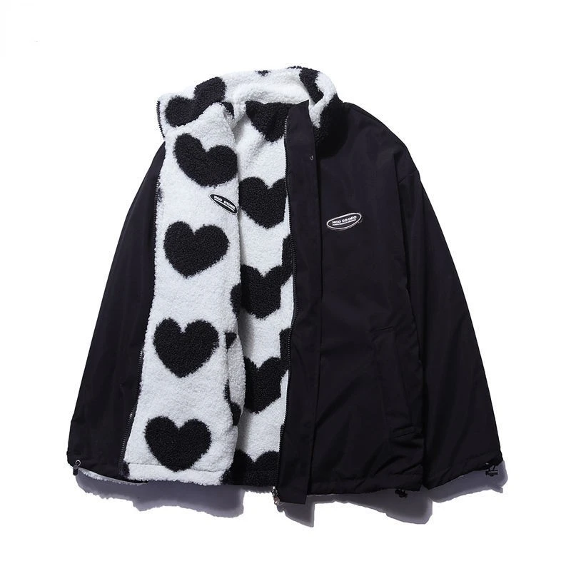 BacioDeluxe™️ | Double-sided heart coat