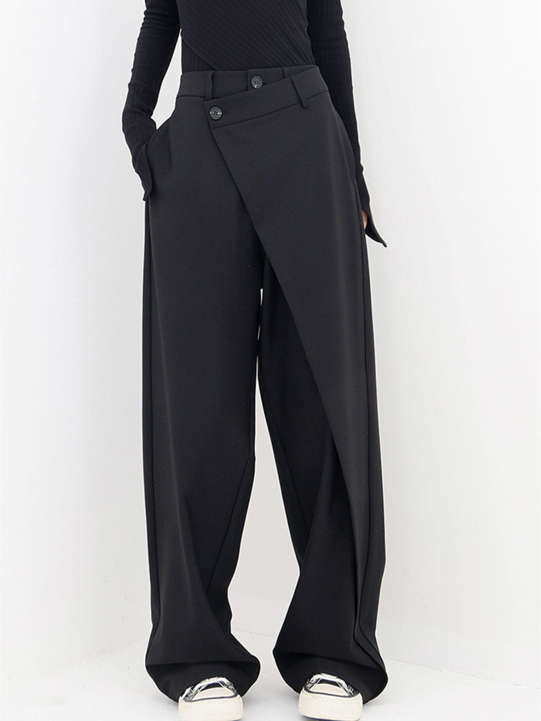 Maddy™ | Asymmetrical Baggy Pant