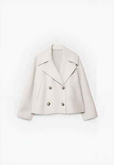 Celeste Short Double-Breasted Coat