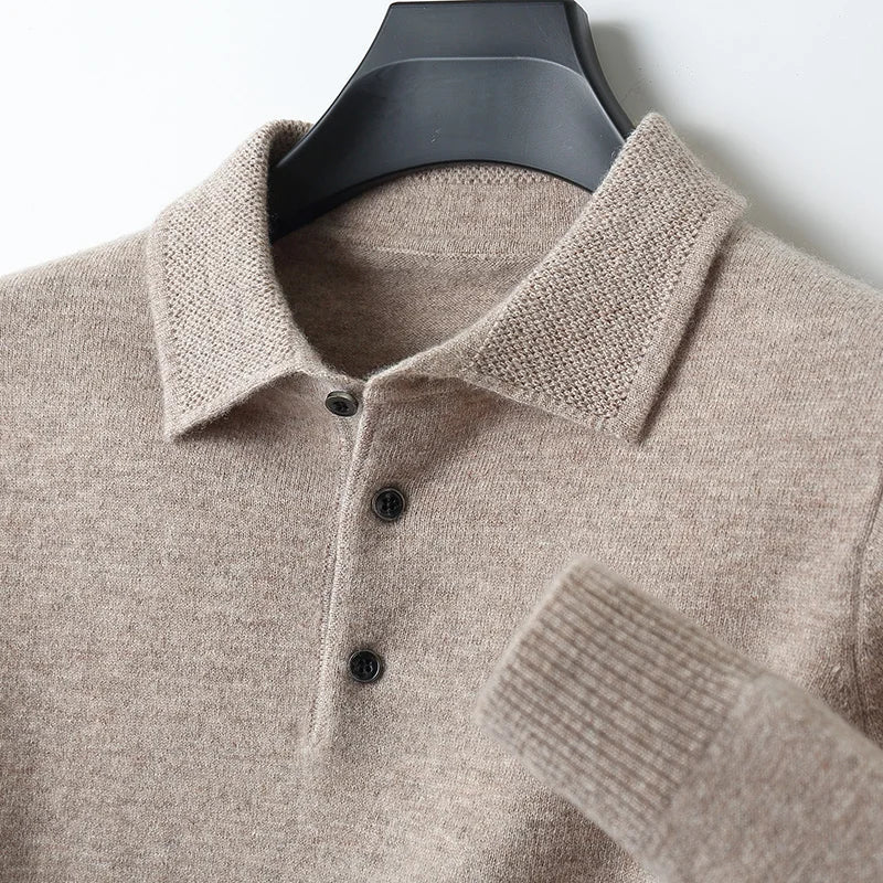 Pratt™ - Merino Long Sleeve Business Knit