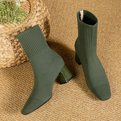 Marlinda™ | Elegant simple boots with high heels