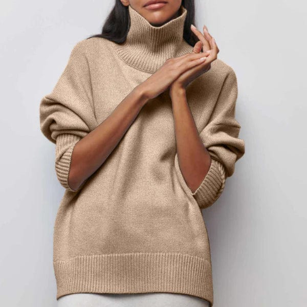 Carla - cashmere turtleneck sweater