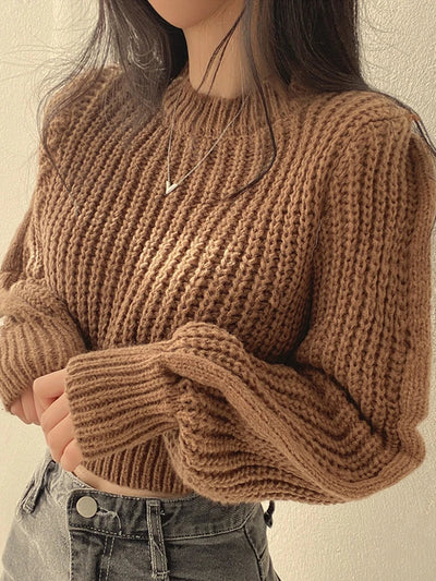 Allen - Knitted Sweater with Long Sleeves