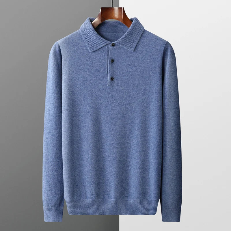 Pratt™ - Merino Long Sleeve Business Knit