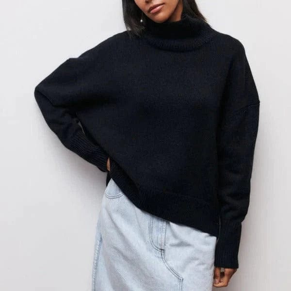 Carla - cashmere turtleneck sweater